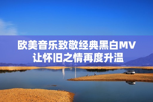 欧美音乐致敬经典黑白MV 让怀旧之情再度升温