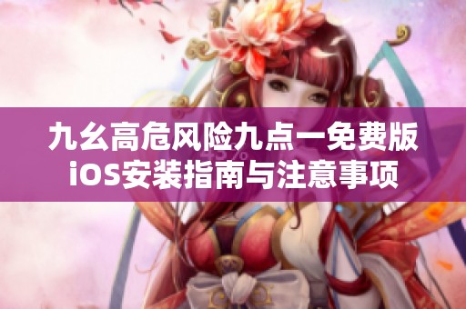 九幺高危风险九点一免费版iOS安装指南与注意事项