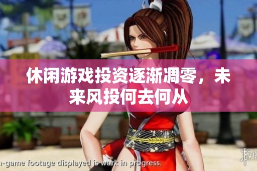 休闲游戏投资逐渐凋零，未来风投何去何从