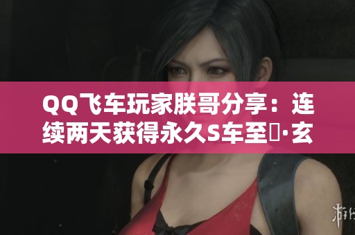 QQ飞车玩家朕哥分享：连续两天获得永久S车至矅·玄武秘诀揭秘