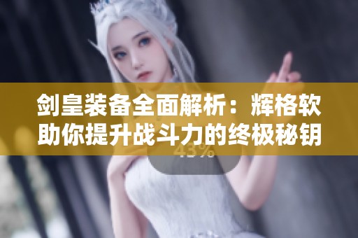 剑皇装备全面解析：辉格软助你提升战斗力的终极秘钥