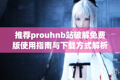 推荐prouhnb站破解免费版使用指南与下载方式解析