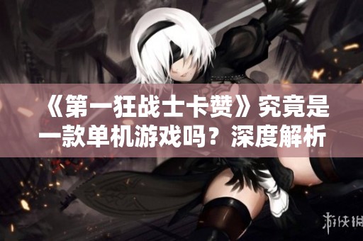 《第一狂战士卡赞》究竟是一款单机游戏吗？深度解析与探讨
