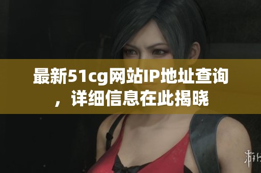 最新51cg网站IP地址查询，详细信息在此揭晓