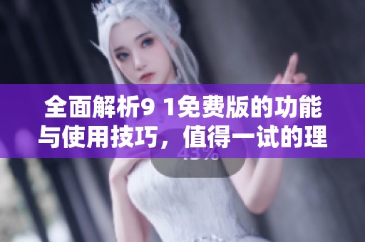 全面解析9 1免费版的功能与使用技巧，值得一试的理由