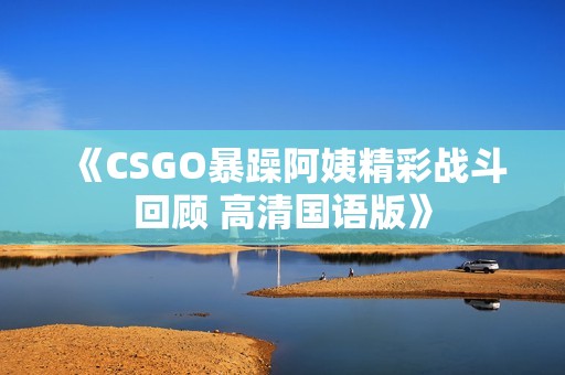 《CSGO暴躁阿姨精彩战斗回顾 高清国语版》