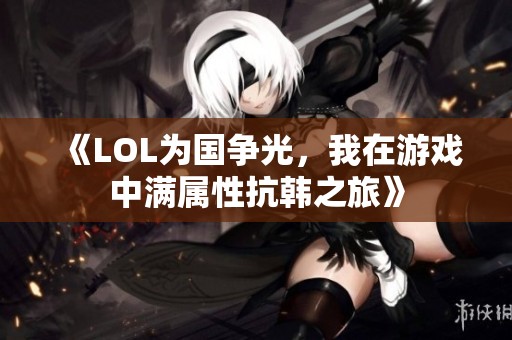 《LOL为国争光，我在游戏中满属性抗韩之旅》