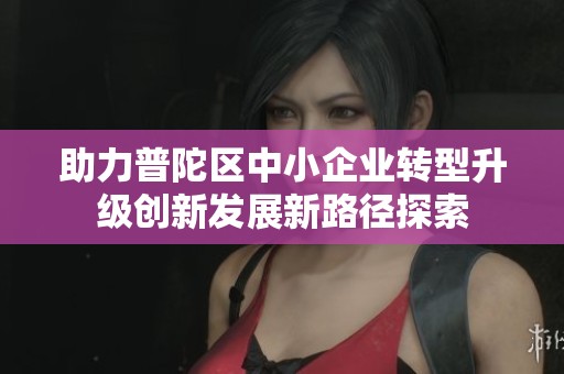 助力普陀区中小企业转型升级创新发展新路径探索