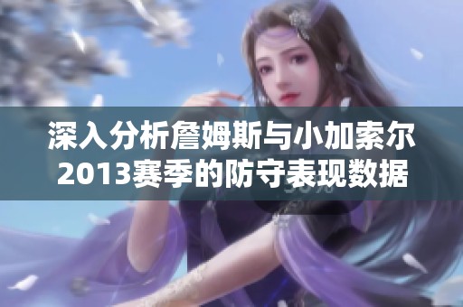 深入分析詹姆斯与小加索尔2013赛季的防守表现数据