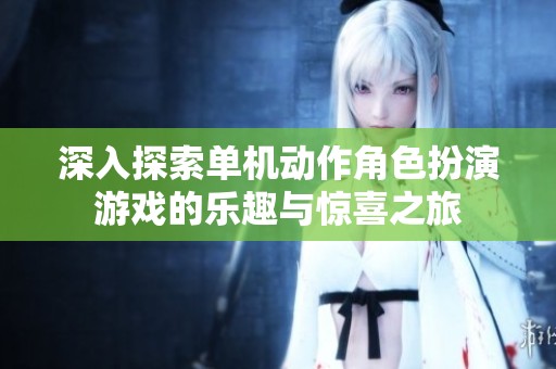 深入探索单机动作角色扮演游戏的乐趣与惊喜之旅