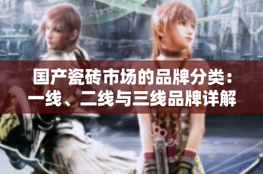 国产瓷砖市场的品牌分类：一线、二线与三线品牌详解