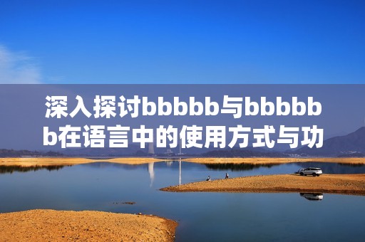 深入探讨bbbbb与bbbbbb在语言中的使用方式与功能