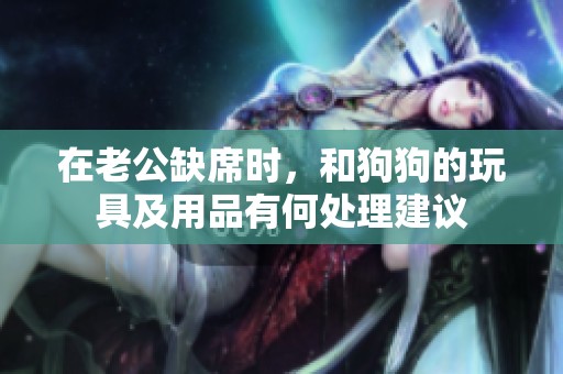 在老公缺席时，和狗狗的玩具及用品有何处理建议