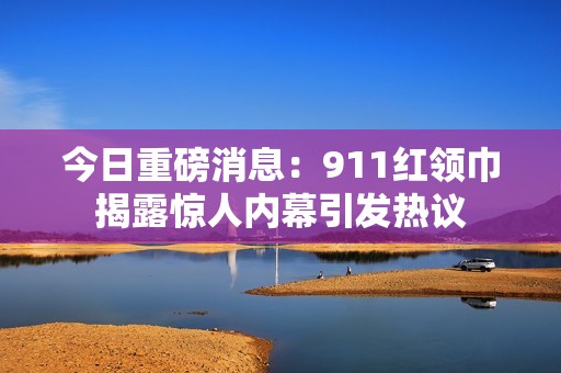 今日重磅消息：911红领巾揭露惊人内幕引发热议