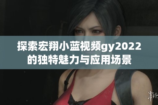探索宏翔小蓝视频gy2022的独特魅力与应用场景