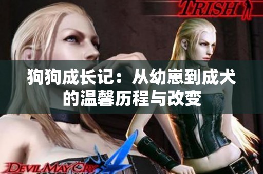 狗狗成长记：从幼崽到成犬的温馨历程与改变