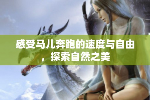 感受马儿奔跑的速度与自由，探索自然之美