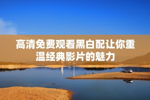 高清免费观看黑白配让你重温经典影片的魅力