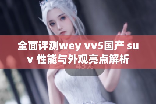 全面评测wey vv5国产 suv 性能与外观亮点解析