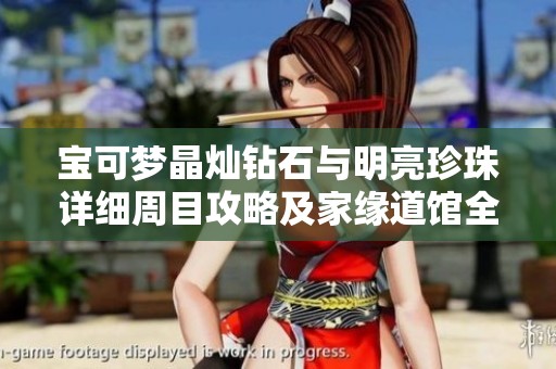 宝可梦晶灿钻石与明亮珍珠详细周目攻略及家缘道馆全攻略解析