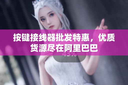 按键接线器批发特惠，优质货源尽在阿里巴巴