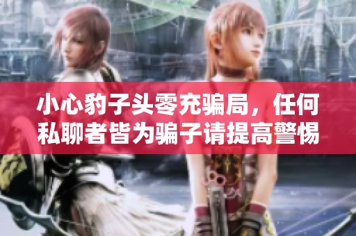 小心豹子头零充骗局，任何私聊者皆为骗子请提高警惕
