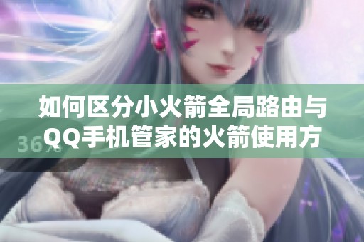 如何区分小火箭全局路由与QQ手机管家的火箭使用方式