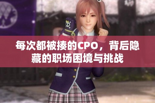 每次都被揍的CPO，背后隐藏的职场困境与挑战