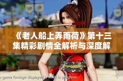 《老人船上弄雨荷》第十三集精彩剧情全解析与深度解读
