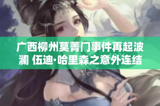 广西柳州莫菁门事件再起波澜 伍迪·哈里森之意外连结