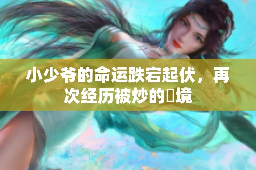 小少爷的命运跌宕起伏，再次经历被炒的囧境
