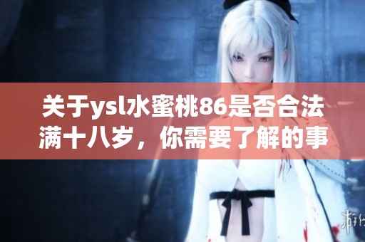 关于ysl水蜜桃86是否合法满十八岁，你需要了解的事情