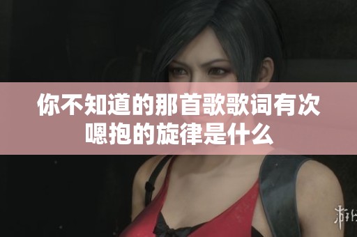 你不知道的那首歌歌词有次嗯抱的旋律是什么