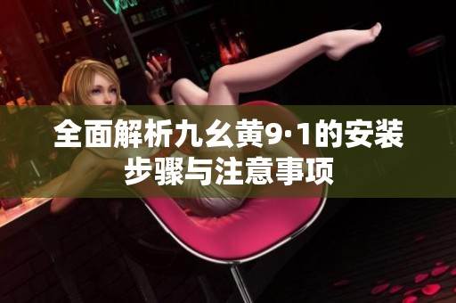 全面解析九幺黄9·1的安装步骤与注意事项