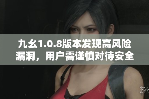 九幺1.0.8版本发现高风险漏洞，用户需谨慎对待安全隐患