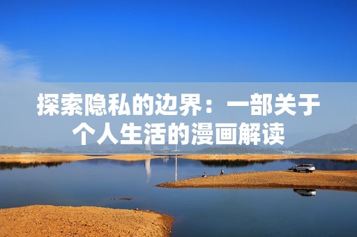 探索隐私的边界：一部关于个人生活的漫画解读