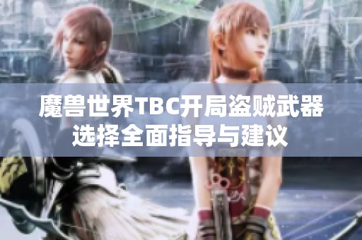 魔兽世界TBC开局盗贼武器选择全面指导与建议