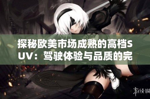 探秘欧美市场成熟的高档SUV：驾驶体验与品质的完美结合