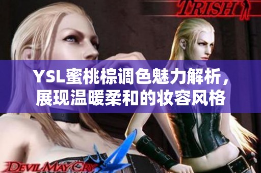 YSL蜜桃棕调色魅力解析，展现温暖柔和的妆容风格