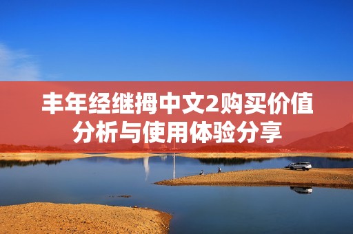 丰年经继拇中文2购买价值分析与使用体验分享
