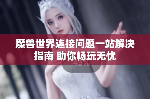 魔兽世界连接问题一站解决指南 助你畅玩无忧