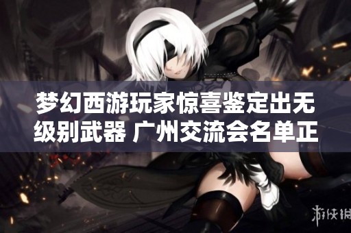 梦幻西游玩家惊喜鉴定出无级别武器 广州交流会名单正式公布