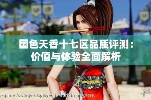 国色天香十七区品质评测：价值与体验全面解析