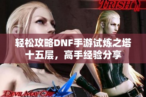 轻松攻略DNF手游试炼之塔十五层，高手经验分享