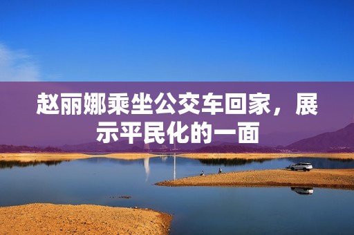 赵丽娜乘坐公交车回家，展示平民化的一面