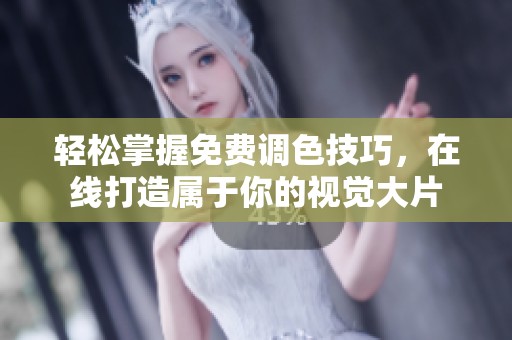 轻松掌握免费调色技巧，在线打造属于你的视觉大片