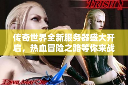 传奇世界全新服务器盛大开启，热血冒险之路等你来战！