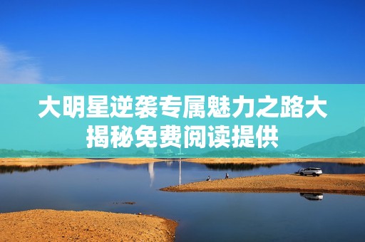 大明星逆袭专属魅力之路大揭秘免费阅读提供