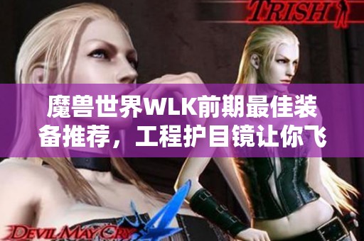 魔兽世界WLK前期最佳装备推荐，工程护目镜让你飞起来