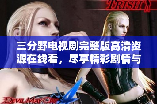 三分野电视剧完整版高清资源在线看，尽享精彩剧情与演出
